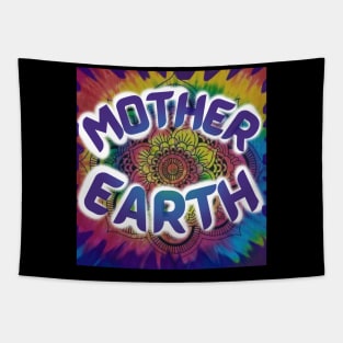 Mother Earth Tie Dye Mother's Day Gifts Tapestry