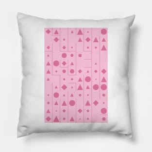 Gift for Valentines Day - Geometric Pattern - Shapes #15 Pillow