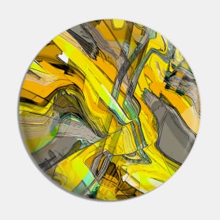 Digital abstract art 1.3 Pin