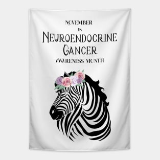 Neuroendocrine Cancer Awareness,November,Zebra Strong Tapestry