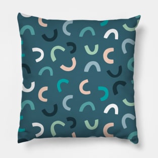 Abstract arcs Pillow