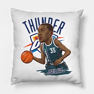 Kevin Durant Vector Art Pillow