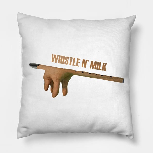 Udderflute: Whistle n' Milk Pillow by j_ba