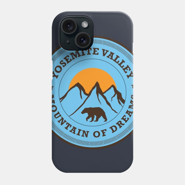 Yosemite Valley Phone Case by modernistdesign