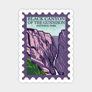 Black Canyon of the Gunnison National Park Stamp Magnet