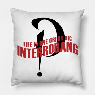 Interrobang Pillow