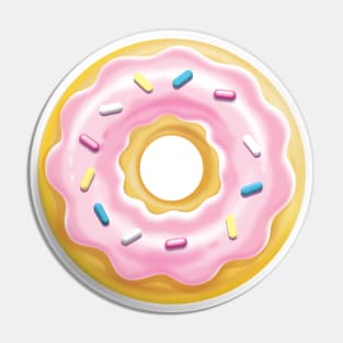 Pink donut Pin