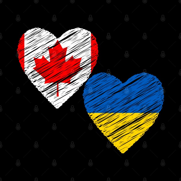 Canada support Ukraine by Myartstor 