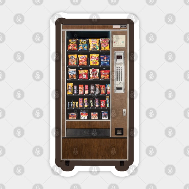Nostalgic Vintage Vending Machine - Vending Machine - Sticker | TeePublic