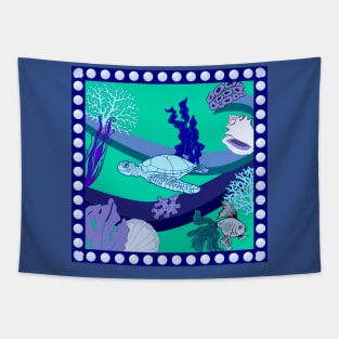 Underwater world Tapestry