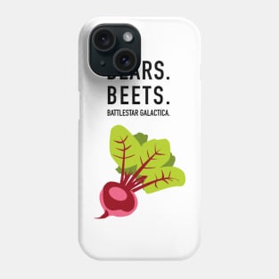 The office, bears, beets Phone Case