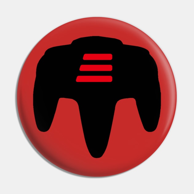 ATN64 in Black Pin by All Things Nintendo