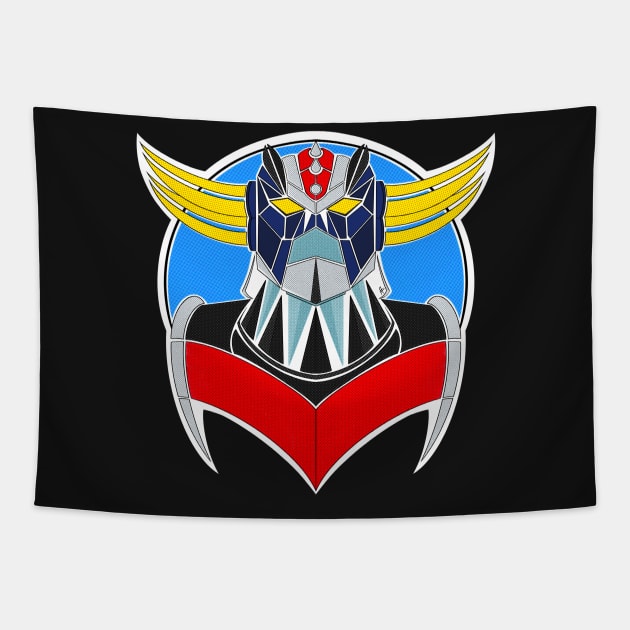 Grendizer Tapestry by Ali Alhayki