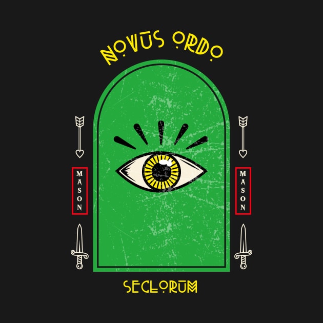 Novus Ordo Seclorum by Vintage Oldschool Apparel 