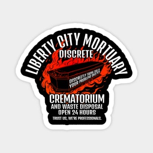 Libert City Mortuary Magnet