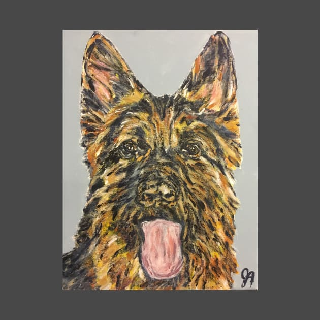 german shepard by Jeneralarts