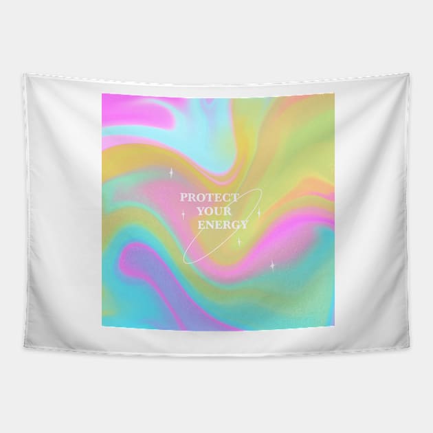 protect your energy 2.0 Tapestry by Sopicon98