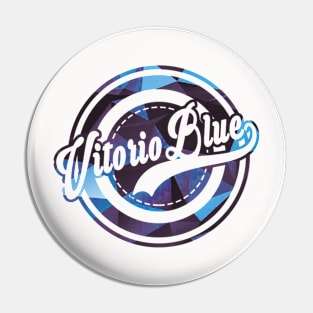 VitorioBlue T-Shirt Pin