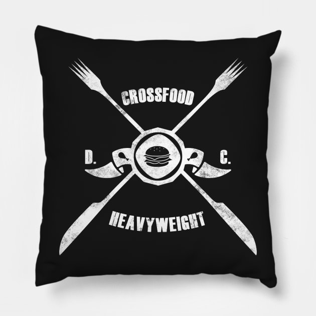CrossFood Heavyweight Pillow by jafundo