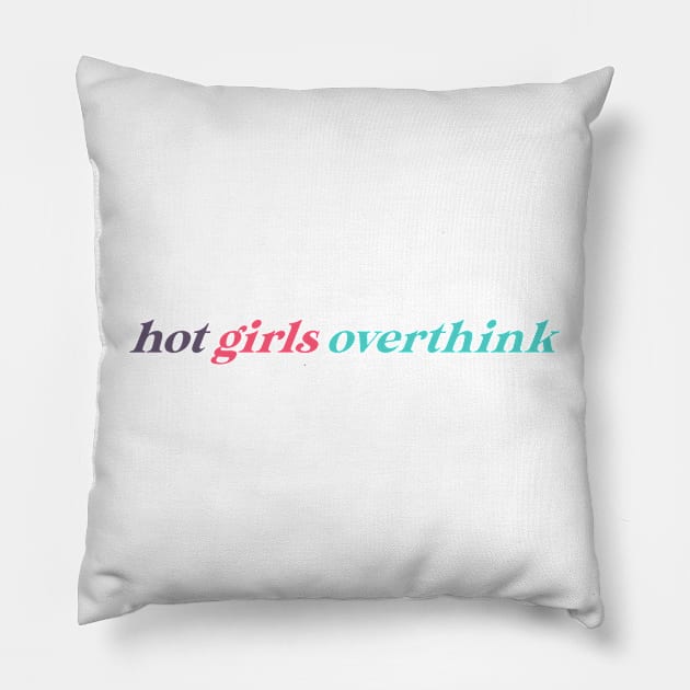 hot girls Pillow by nicolecella98