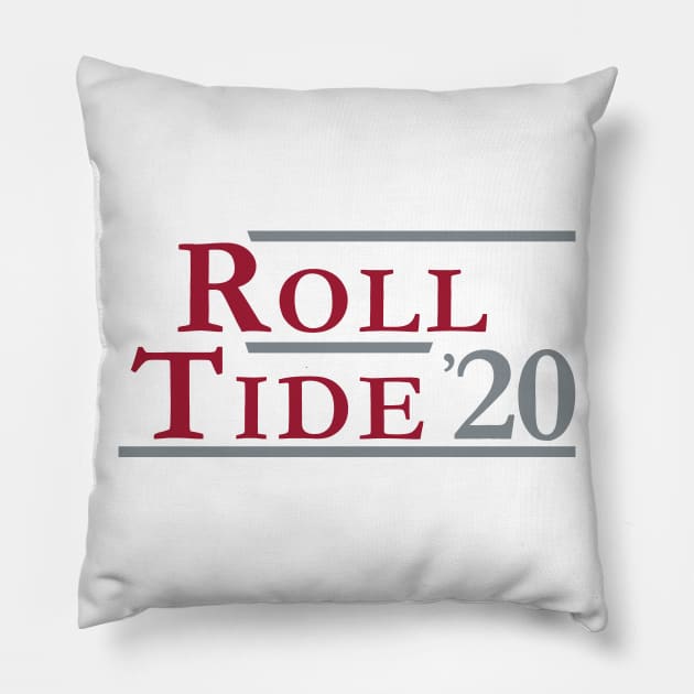 Roll Tide Pillow by Parkeit