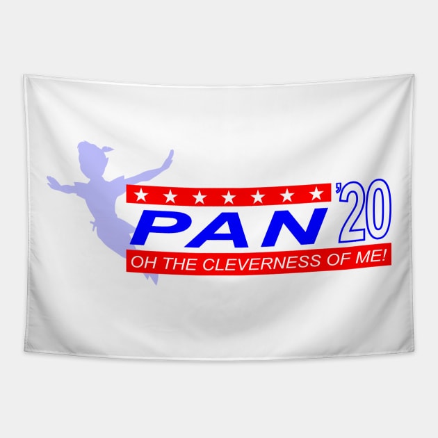 Peter Pan Presidential Campaign Tapestry by GrumpyVulcanCampaign