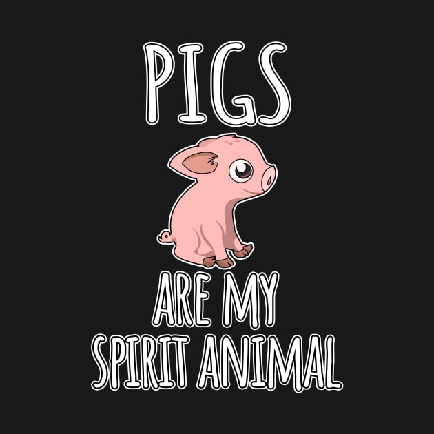 Pigs are my spirit animal by LunaMay