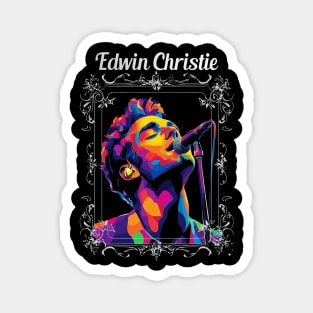 EDWIN CHRISTIE MUSICIAN FAN ART Magnet