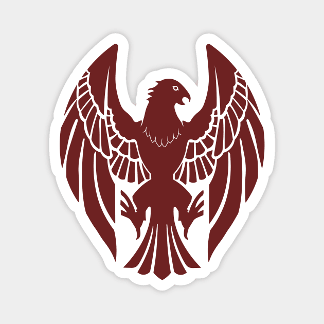 Black Eagles Houses Magnet by moonfist