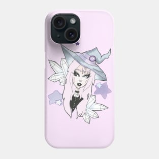 CRYSTAL WITCH // pink Phone Case