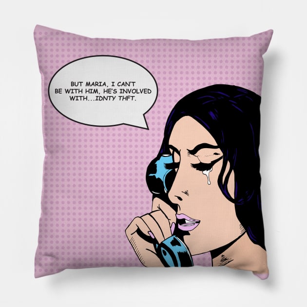 Cold Call Pillow by IDNTYTHFT