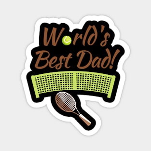 World's Best (Tennis) Day! Magnet