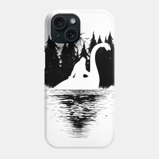 Bigfoot Loch Ness Monster Phone Case