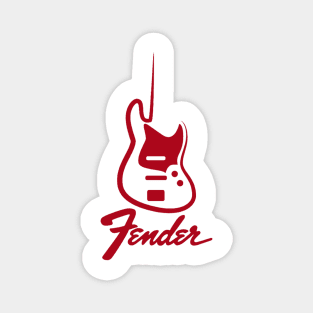 Fender Guitar Magnet