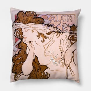 Salon des Cent poster (1896) Pillow