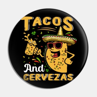 Tacos and Cervezas Pin