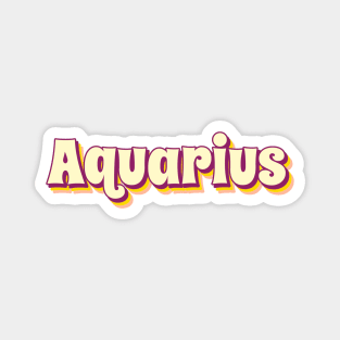 Aquarius Magnet