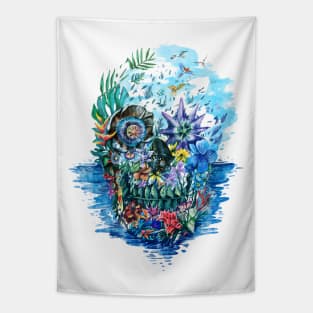 skull Tapestry