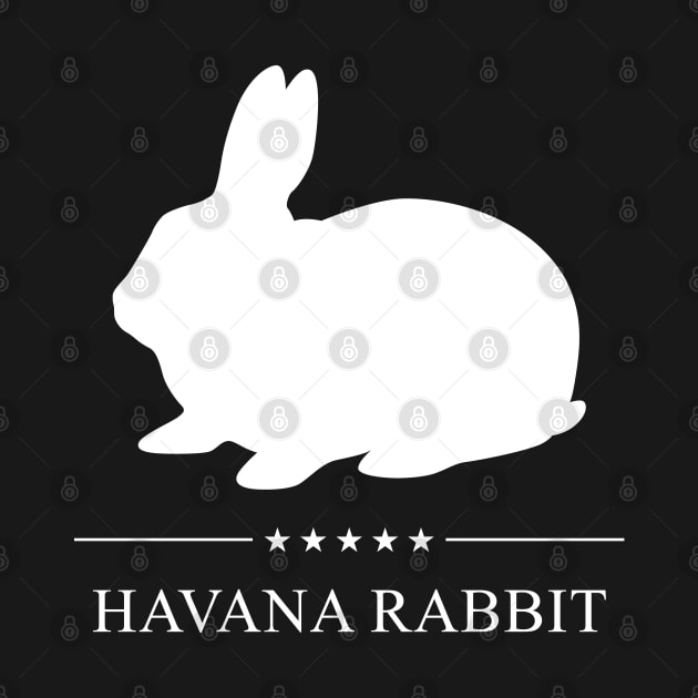 Havana Rabbit White Silhouette by millersye