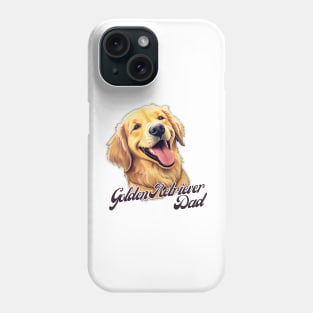 Golden Retriever Dad T-Shirt - Dog Lover Gift, Pet Parent Apparel Phone Case