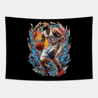 Street Basketballer Tapestry