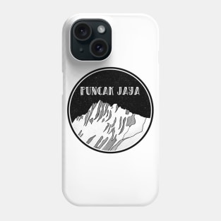 Puncak Jaya Mountain Indonesia Phone Case