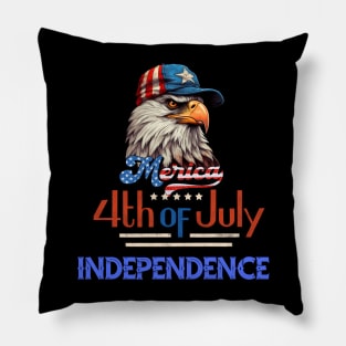 4th of July Pillow