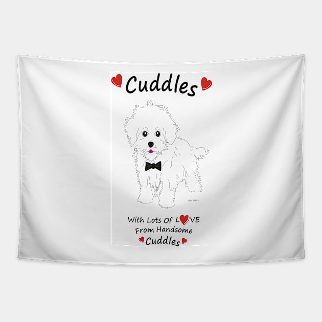 Cuddles Tapestry by Sash8140