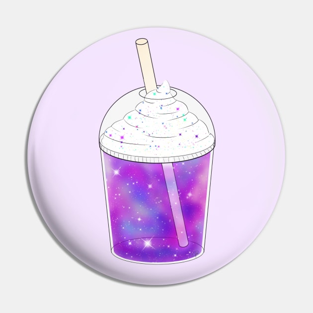 Galaxy Frappe Pin by Minima Vulpes