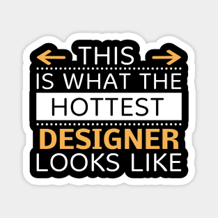 Designer Looks Like Creative Job Typography Design Magnet