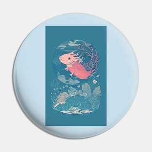 Endangered: Save the Axolotl 2 Pin