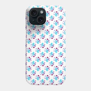 Flower Moon Panda Pattern Phone Case