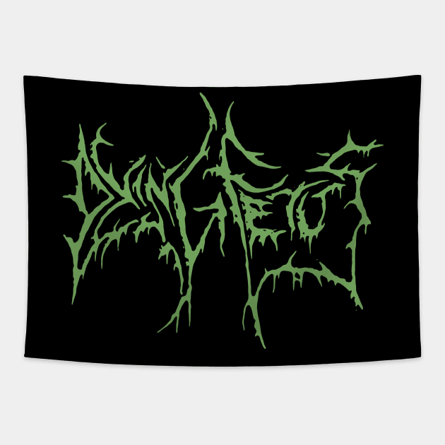 dying-fetus-3- high-resolution transpar Tapestry by pan dew