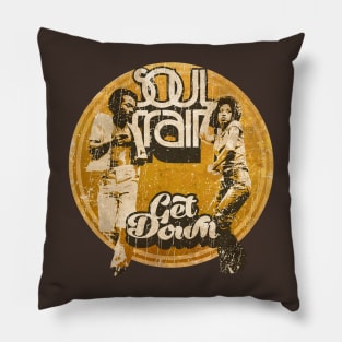 VINTAGE SOUL TRAIN DANCING TIME Pillow